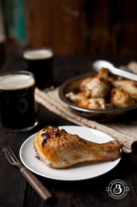 Combine all of the above except the ice and chicken in a small pan and bring to a boil over high heat. Beer Brined Roasted Rosemary Chicken Legs