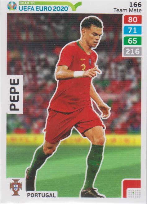 Euro 2020 avrupa futbol şampiyonası yaklaşıyor, heyecan giderek artıyor. Adrenalyn XL Road to UEFA EURO 2020 #166 Pepe (Portugal ...