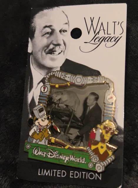 Disney Pin Walts Legacy Animatronics Welder Director Mickey Le Wdw 16