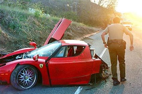 The Plot Thickens In Ferrari Crash Los Angeles Times