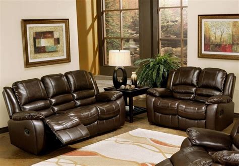 Leather Reclining Sofa And Loveseat Sets Flower Love