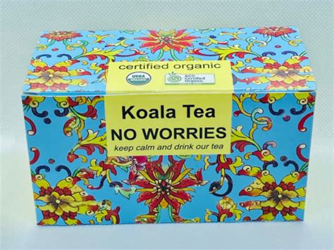 Australia Organic Tea Koala Tea No Worries Tea 20bagsbox Lazada