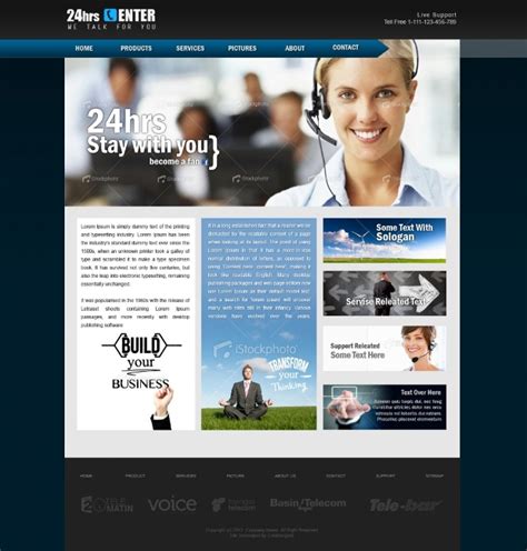 Html free business responsive template website template. 23+ Web Template Designs - PSD, CSS, HTML | Design Trends ...
