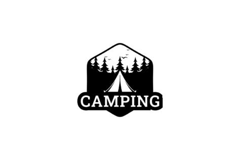 adventure camping logo design graphic by artkulo · creative fabrica