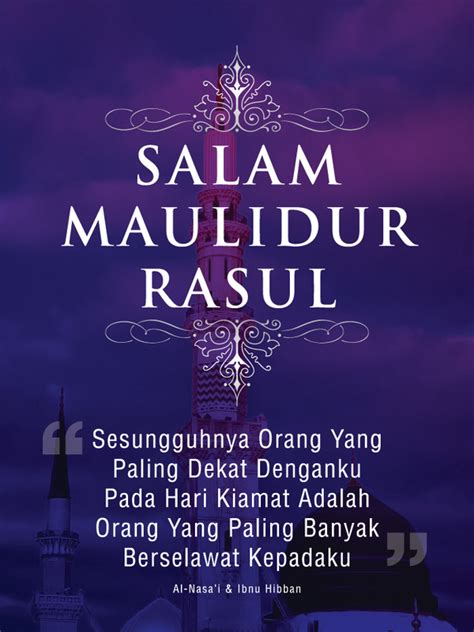 Selawat Nabi Maulidur Rasul Salam Monash Salam Maulidur Rasul Arch My