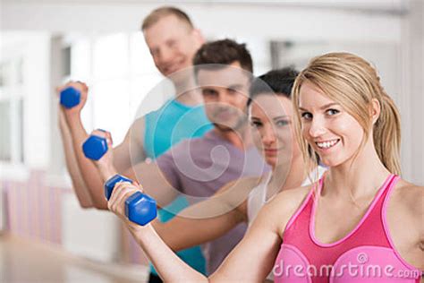 Group Of Fitness Instructors Stock Image Image Of Instructors