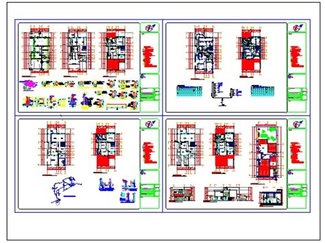 Casa habitación niveles en AutoCAD Descargar CAD gratis MB Bibliocad