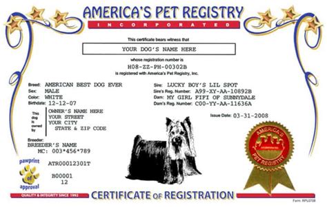 Most Popular Dog Registry Organizations Healthy Homemade Dog Treats