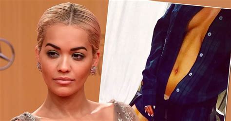 Rita Ora Flashes Boobs And Six Pack In Raunchy Late Night Instagram