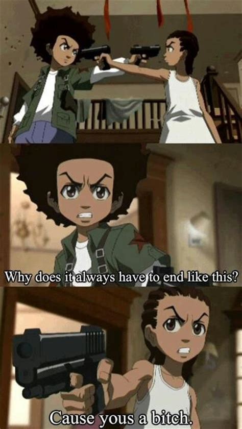 While it was a night of entertainment for many,. Funny Boondocks Quotes Riley. QuotesGram