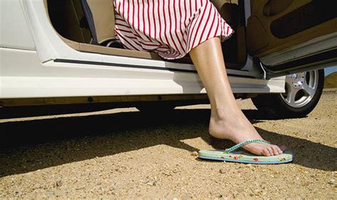 Driving In Flip Flops Can Land You £5000 Fine Nine Penalty Points And Ban Uk
