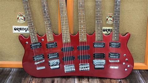 Overkill This Rare Six Neck Guitar Is Up For Auction The Pit
