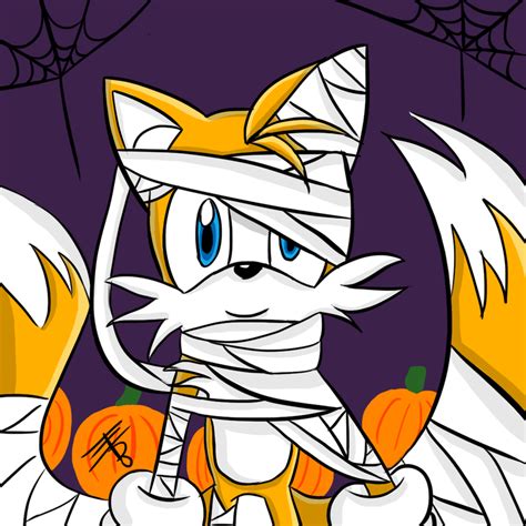 Tails Dressed Up For Halloween By Edobean On Deviantart
