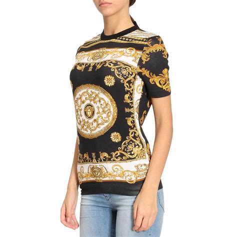 T Shirt Women Versace T Shirt Versace Women Gold T Shirt Versace