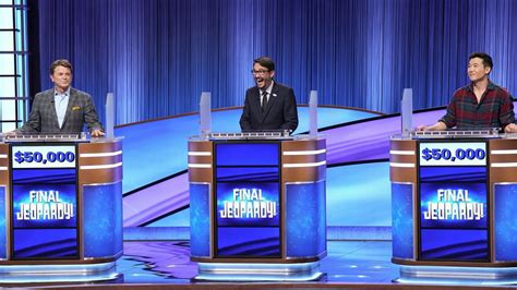 Who Won Celebrity Jeopardy Season 1 Episode 8 Result Final Jeopardy