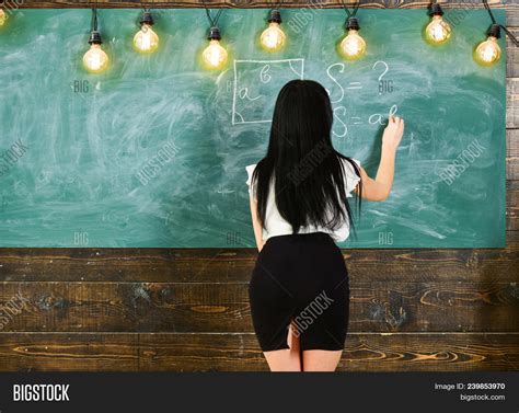 Lady Sexy Teacher Image Photo Free Trial Bigstock