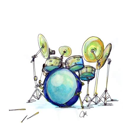 Poster Of Drumsmusical Poster Drums Poster Drums Sheet Music Art