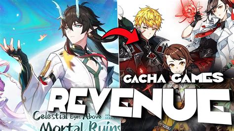 Gacha Games Revenue September 2023 Impressive Youtube