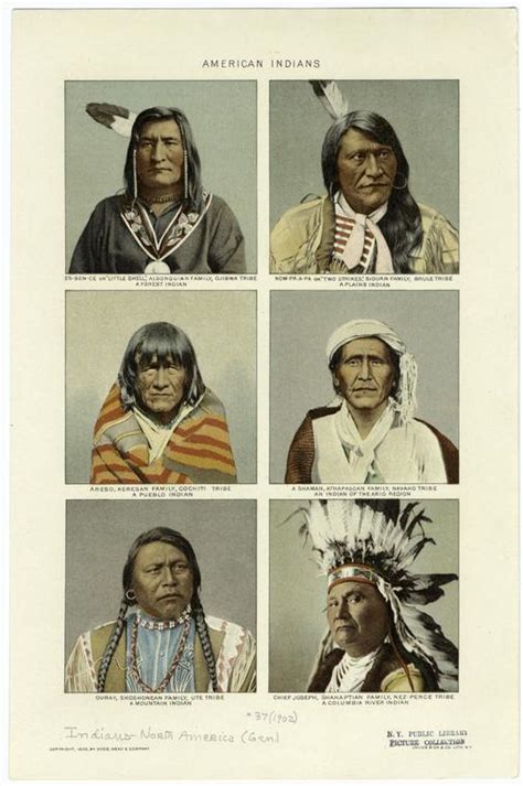 American Indians Nypl Digital Collections