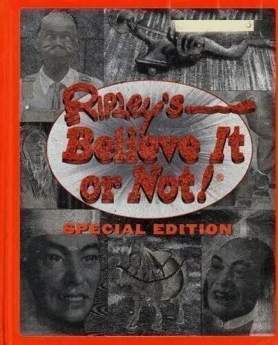 Ripleys Believe It Or Not Special Edition Hardcover Good 439