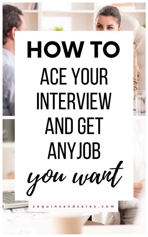 How To Ace Your Interview And Get The Job Artofit