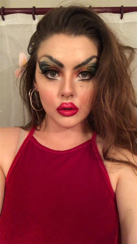 went out in face for the first time last night r drag