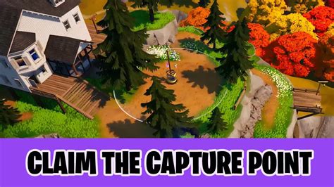 how to claim the capture point on the floating loot island in fortnite youtube