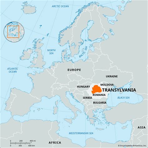 Transylvanian Alps Map