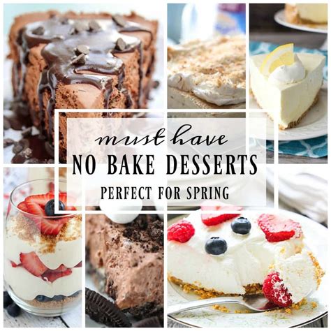 Best Ever No Bake Dessert Recipes Yummy Healthy Easy