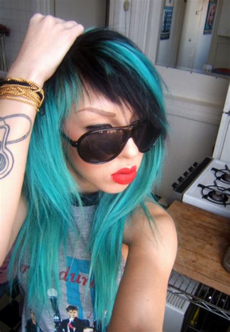 Teal hair is all the rage this season. 30 Teal Hair Dye Shades and Looks with Tips for Going Teal