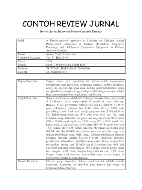 Contoh Review Jurnal 2