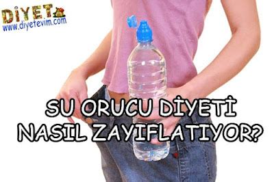 Su Orucu Diyeti Nedir? Nasıl Yapılır? - Sağlıklı Diyet Portalı