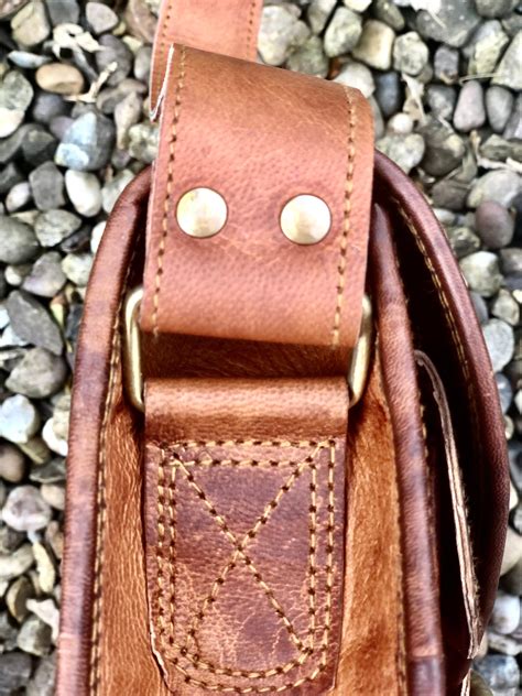 Large Retro Style Leather Saddle Bag Traditional And Fabulous Etsy
