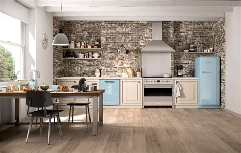 Numerous appliances are available in the market, it can be confusing for you to decide what you should buy. Stylish Smeg Kitchen with Blue Appliances - Eclectic ...