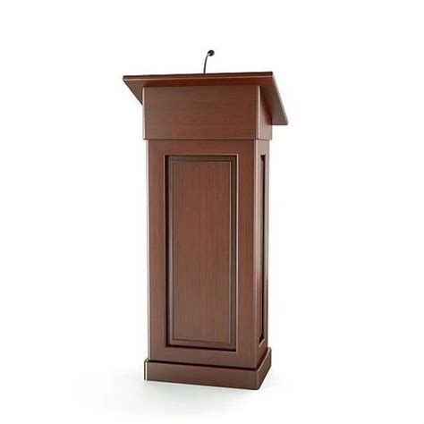 Brown Wooden School Podium At Rs 12499 In Delhi Id 19833482688