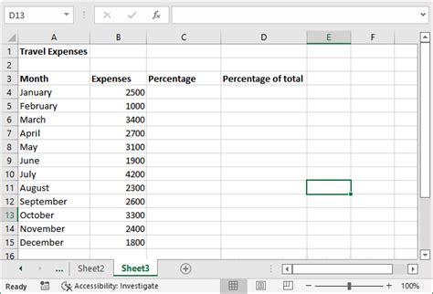Formula For Percentage Of Total In Excel Javatpoint