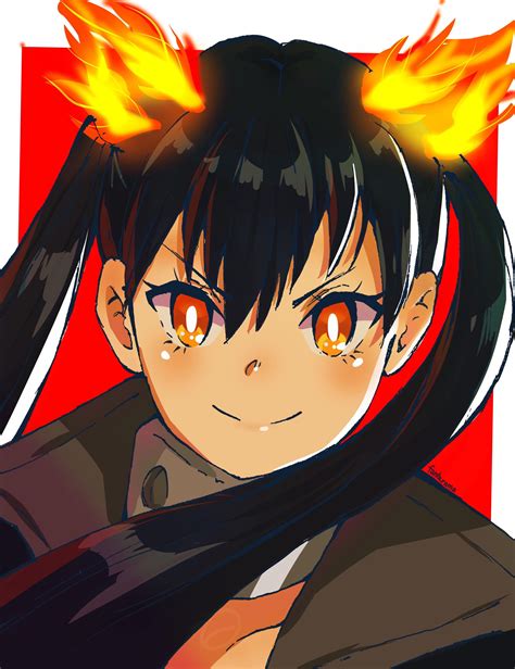 My Fanart Of Tamaki From Fire Force Anime Anime Anime Wallpaper