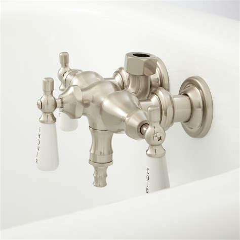 Clawfoot Tub Faucet With Shower Diverter Inf Inet Com