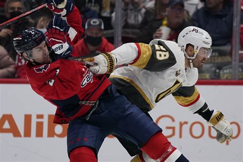 Lehner Makes 34 Saves Golden Knights Shut Out Capitals 1 0 Wtop News