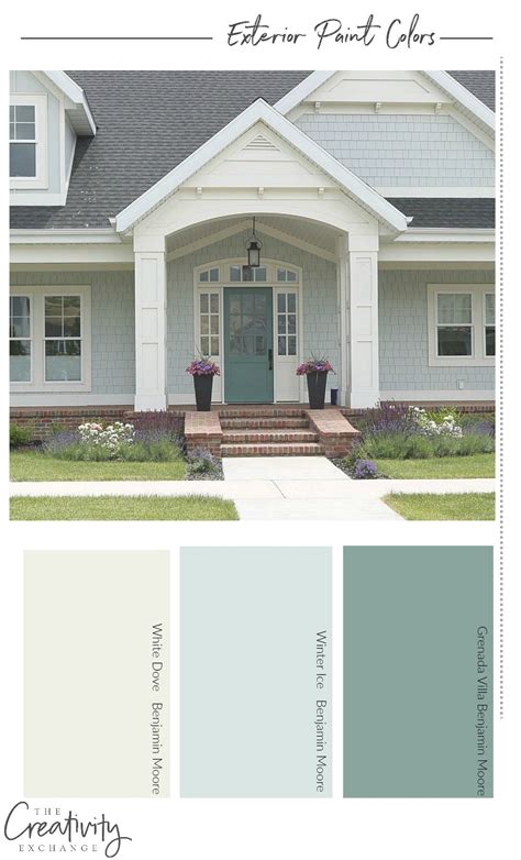 25 Inspiring Exterior House Paint Color Ideas Light Paint Colors For