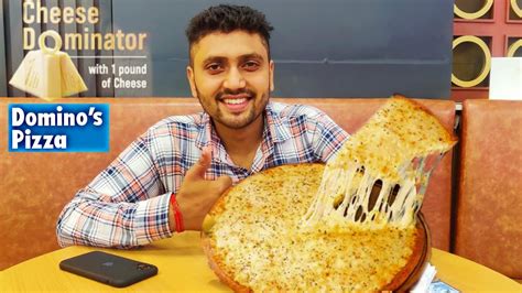 Domino's The Cheese Dominator Pizza 🍕 1 Pound Cheese 🧀 - Anshu Yadav