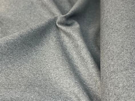 Melton Wool Made In Japan English Grey Metrotextilesnyc