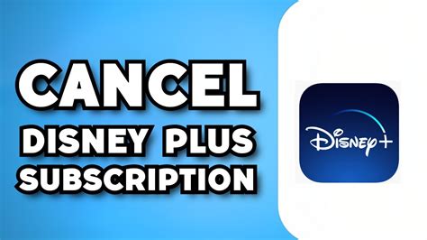 How To Cancel Disney Plus Subscription 2023 Guide Youtube