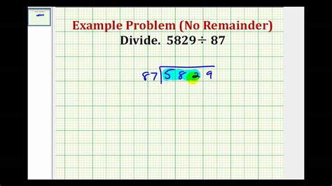 Example: Dividing Whole Numbers without a Remainder - YouTube