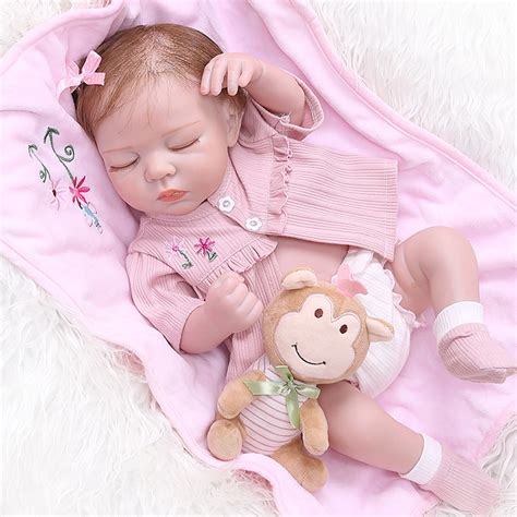 49cm Full Silicone Newborn Baby Doll Like Real Bebes Reborn Soft