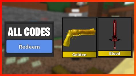 Below are two lists of codes. Murder Mystery 2 - Most OP Codes (2019) - YouTube