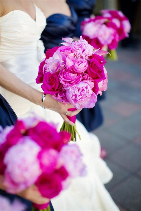 Pink wedding flowers bridal bouquet. Bright Pink Bridal Bouquet | Pink wedding flowers, Bridal ...
