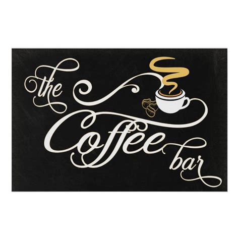 24x36 Chalkboard Coffee Bar Sign Bar Chalkboard Ideas