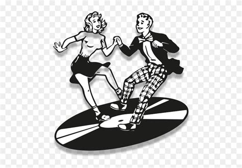Sock Hop Dance Rockin 1950s Sock Hop Clip Art Png Download