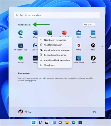 Start Menu Aanpassen In Windows 11 Complete Gids